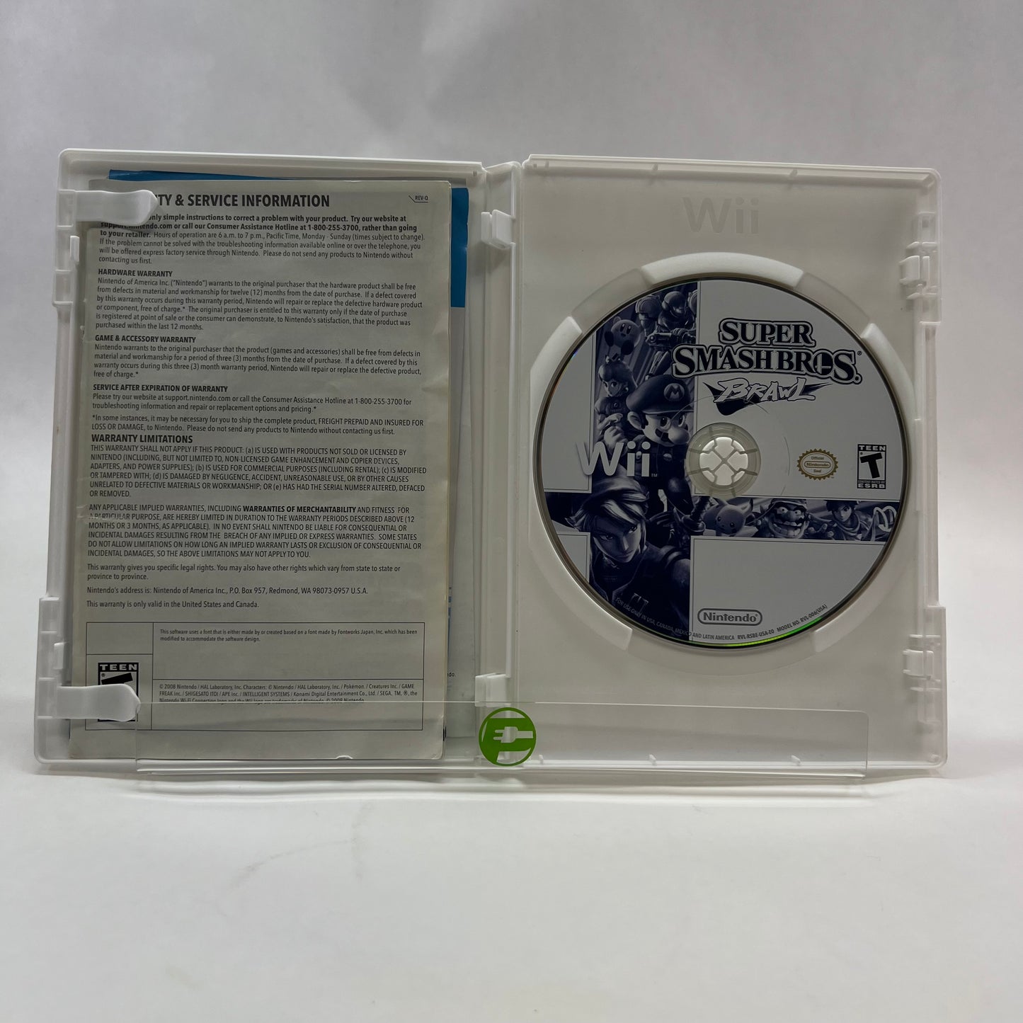 Super Smash Bros. Brawl (Nintendo Wii, 2008)