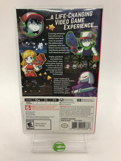 Cave Story+ (Nintendo Switch, 2017) Tested, CIB, Soundtrack, Manual