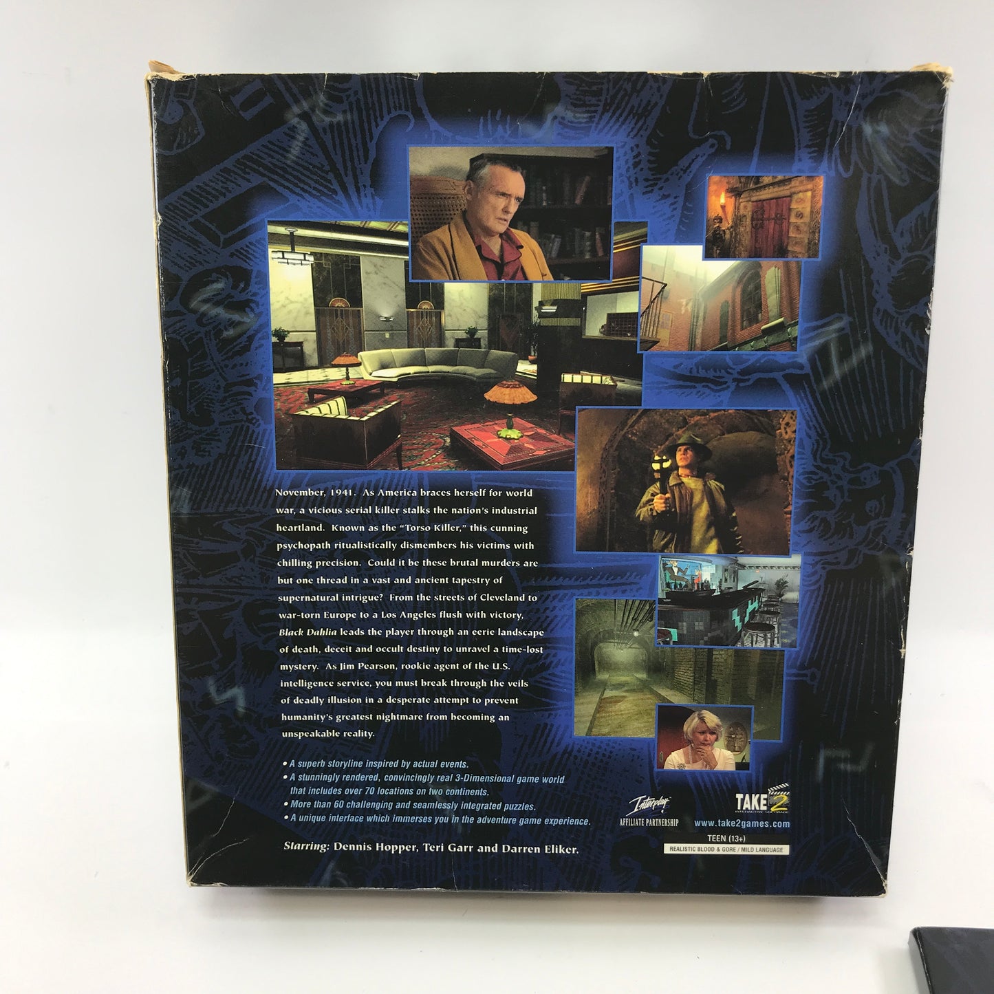 Black Dahlia (PC, 1998) Complete in Original Big Box w Strategy Guide CIB