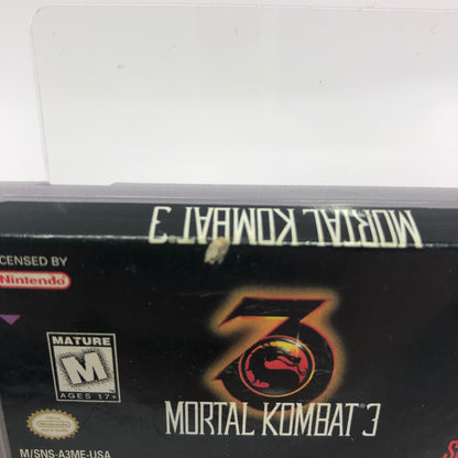 Mortal Kombat II and Mortal Kombat 3, Nintendo NES Games, Cartridge Only