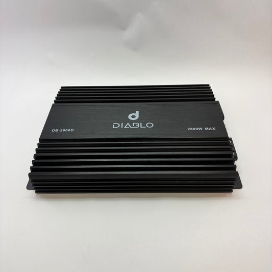 Diablo DB-2800D Monoblock Car Audio Amplifier Black Car Audio Amplifier DB-2800D
