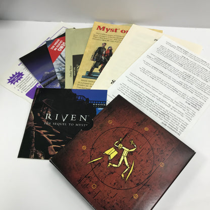 Riven: Sequel to Myst (PC, 1997) Complete in Original Big Box, CIB