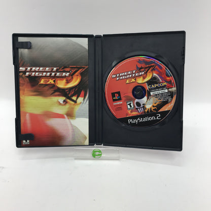 Street Fighter EX3 (Sony PlayStation 2 PS2, 2000) CIB Tested Working