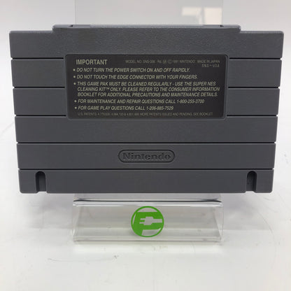 Joe and Mac (Super Nintendo SNES, 1992) Tested, Working, Cartridge Only