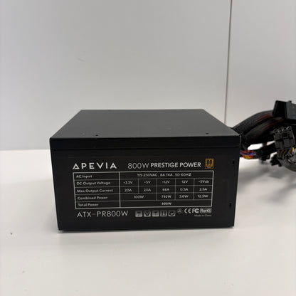 Apevia ATX-PR800W 80 Plus Gold 800W Non Modular Power Supply