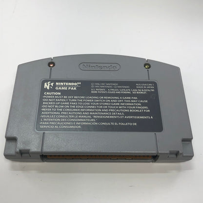 Nintendo 64 N64 Video Game Console NUS-001 Black w/ Transfer Pak and 3 Games