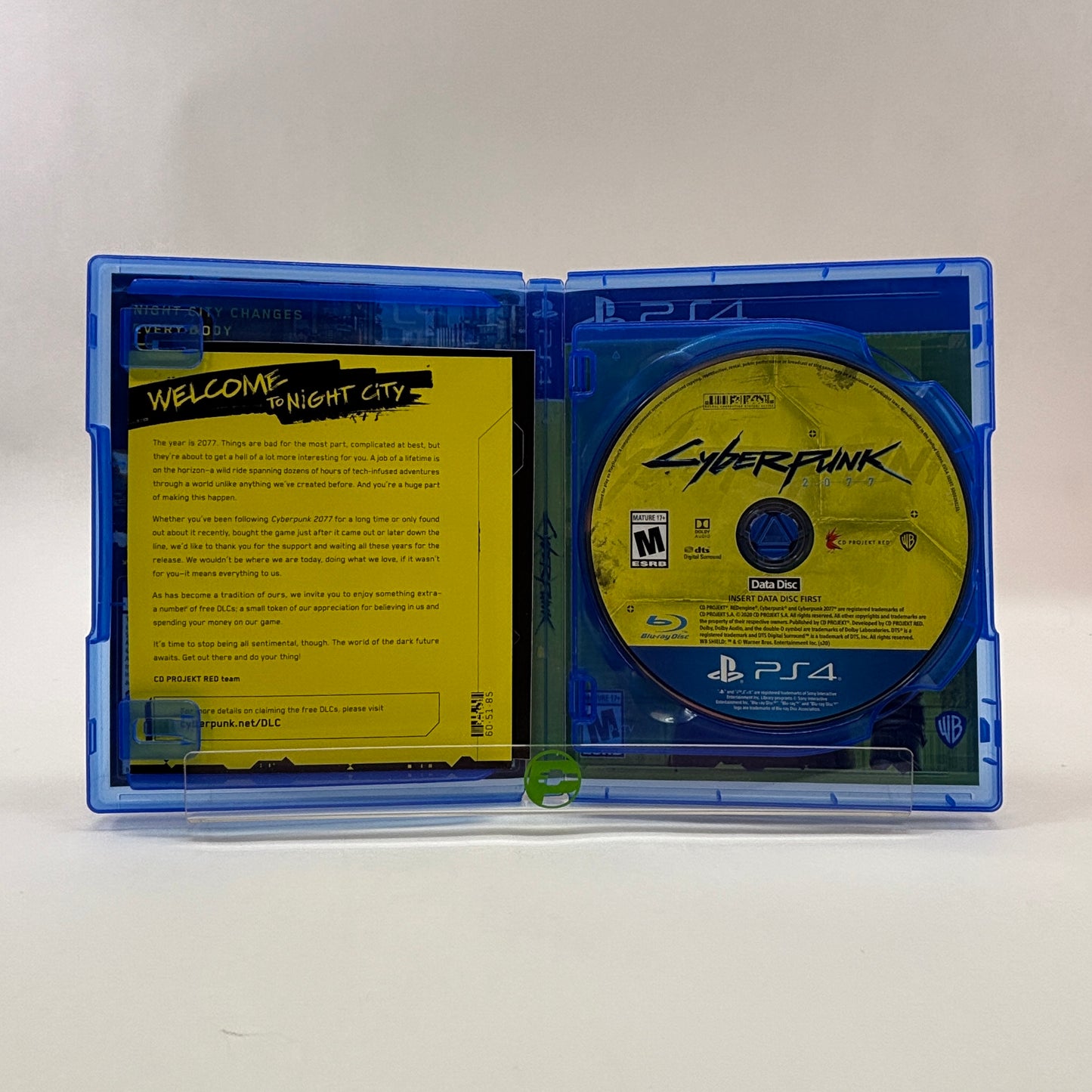 Cyberpunk 2077 [With Extras] (Sony PlayStation 4 PS4, 2020)