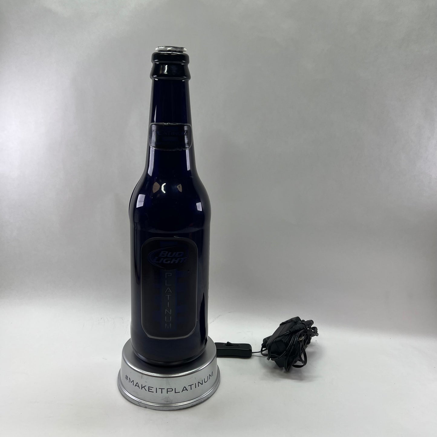 Budlight PLATINUM Promotional LED Beer Bottle Light
