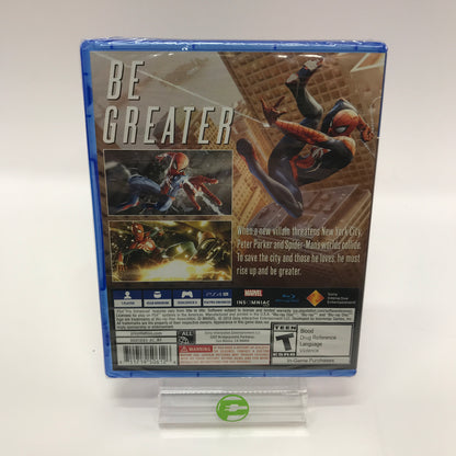 New Marvel Spiderman (Sony PlayStation 4 PS4, 2018) Factory Sealed