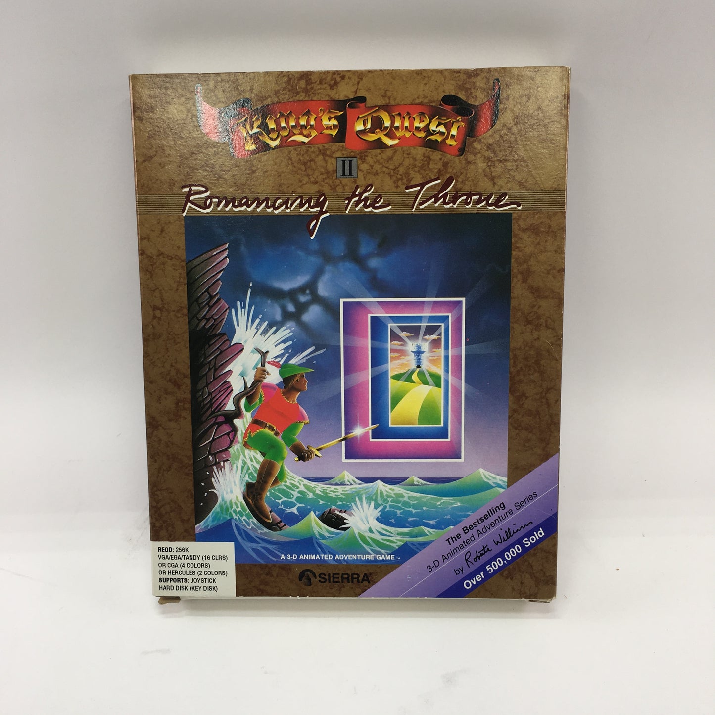 King's Quest II: Romancing the Throne [Sierra's Starter Pack] (PC, 1986) CIB