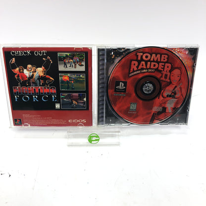 Tomb Raider II (Sony PlayStation 1 PS1, 1996) CIB w/ Official Strategy