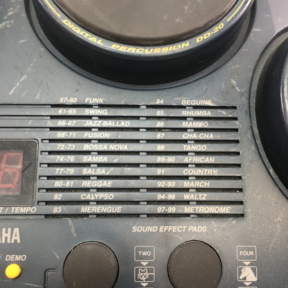 Yamaha dd-20 Digital Percussion Pad Tested and Working