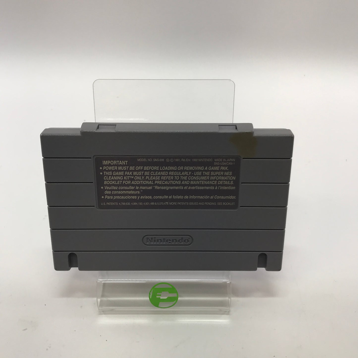 Spider-Man X-Men Arcade's Revenge (Super Nintendo SNES, 1992) Tested Works