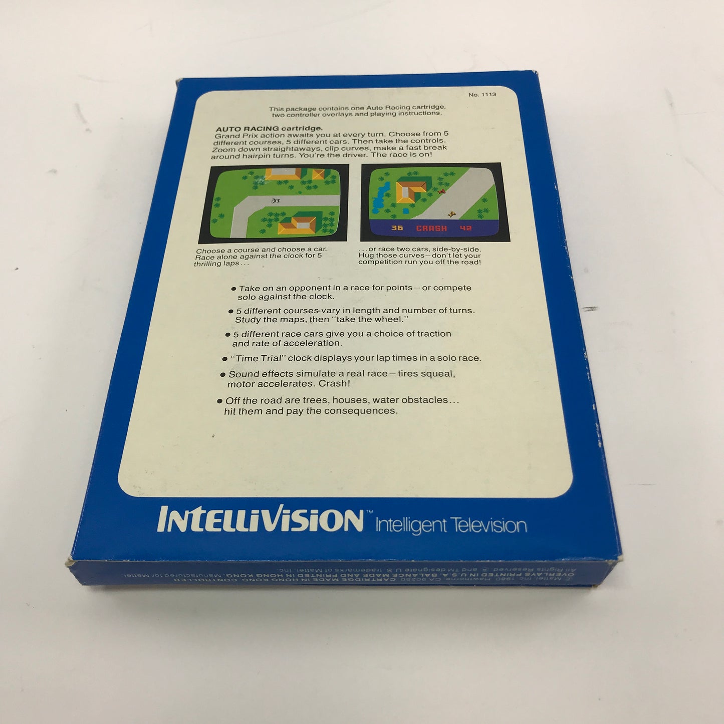 Intellivision Master Component Sports Games [NFL Football, Tennis and More]