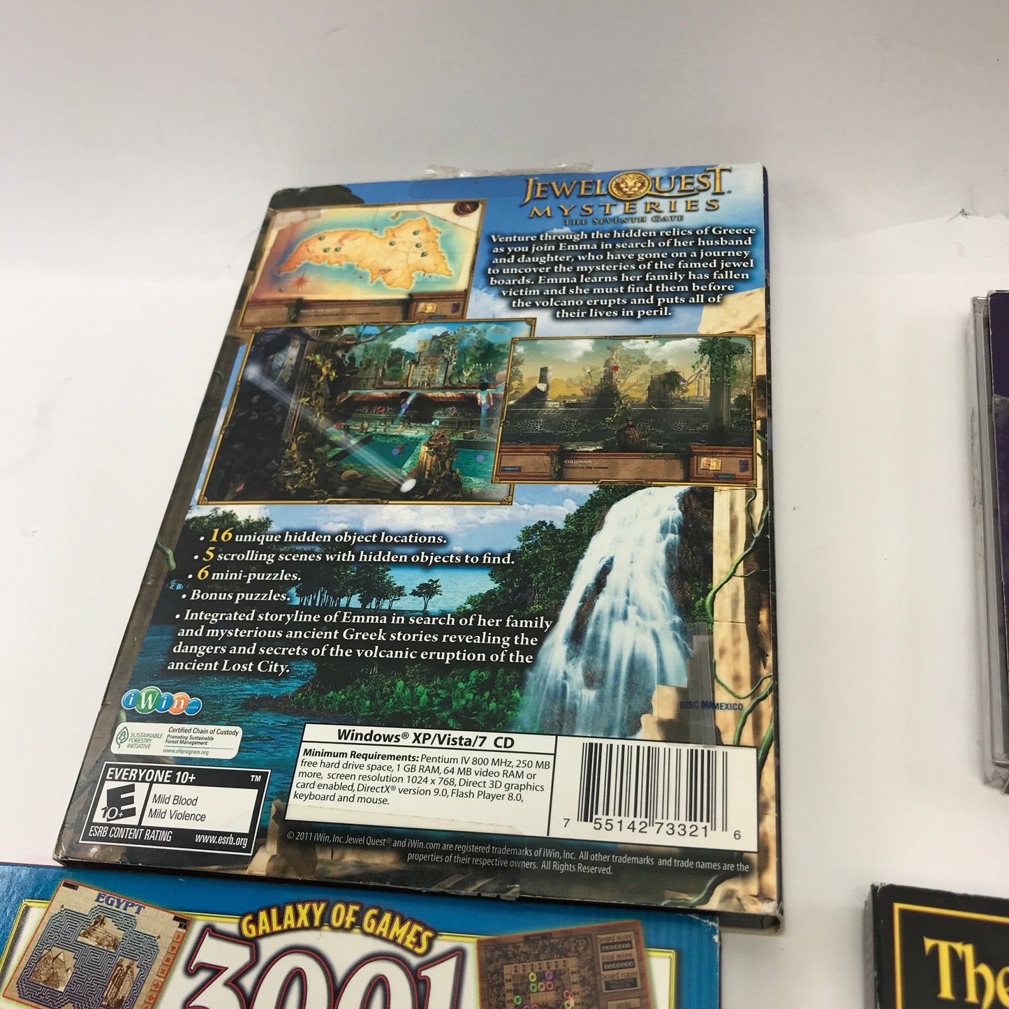 Lot of 9 Find-It, Multi-Game Packs for PC [Luxor, Mahjongg, Atari2600 and More]