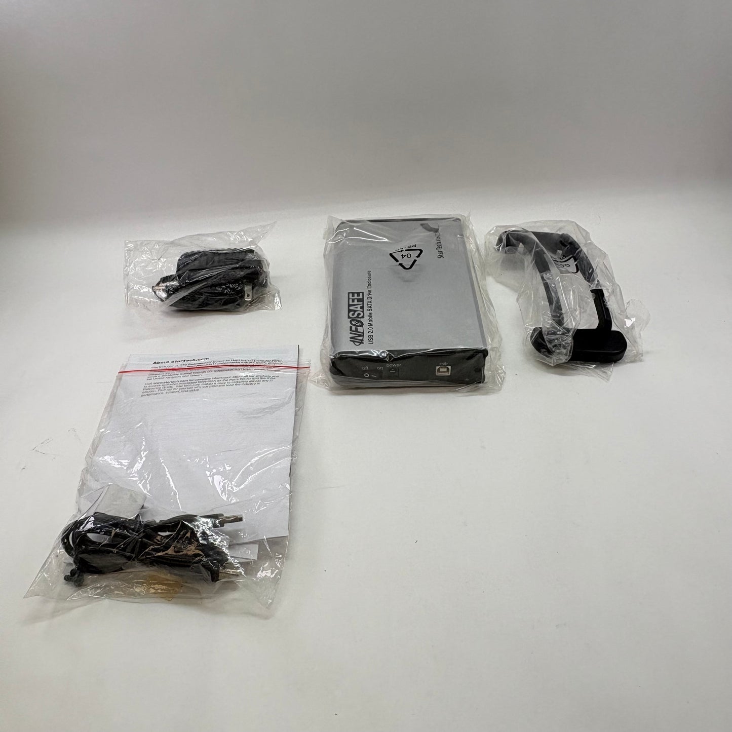 Startech InfoSAFE 3.5 eSATA Dual Removable SATA RAID Hard Drive Enc. SATCASE35U2