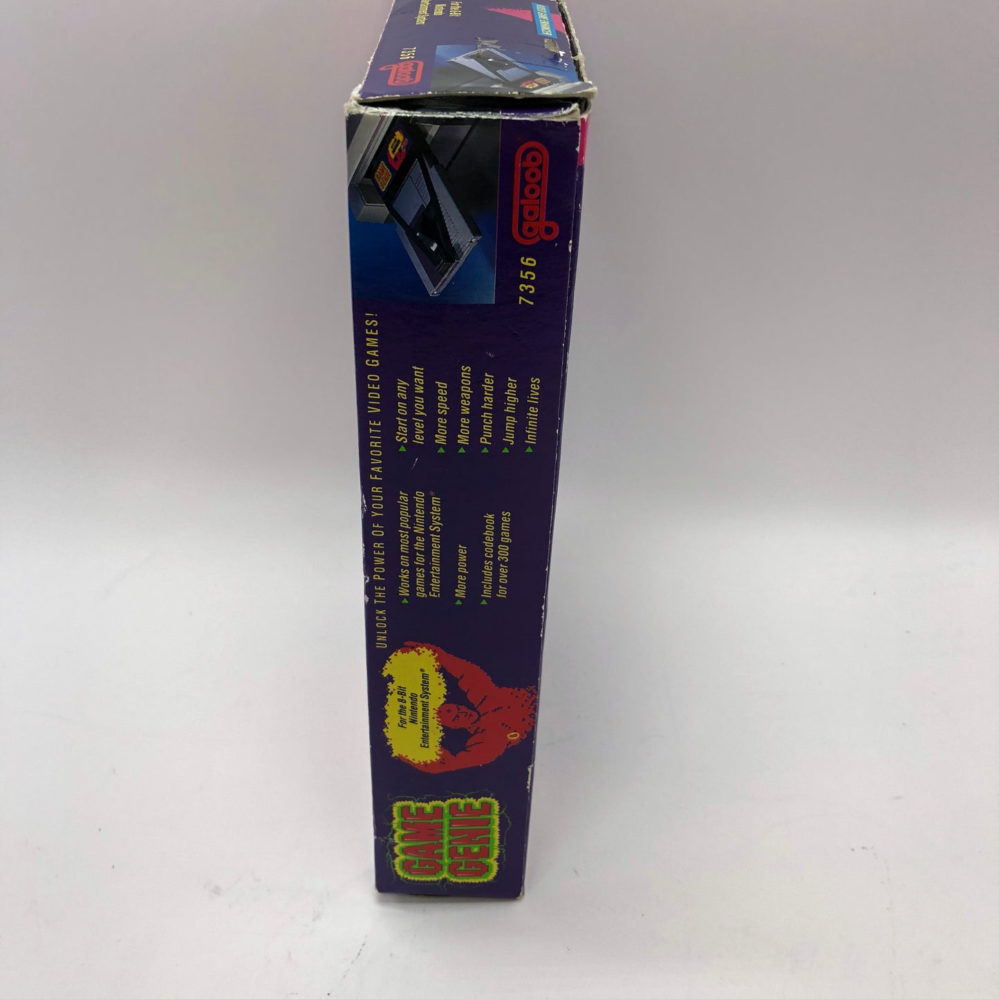 Galoob Game Genie Video Game Enhancer 7356 w Original Box and Code Book