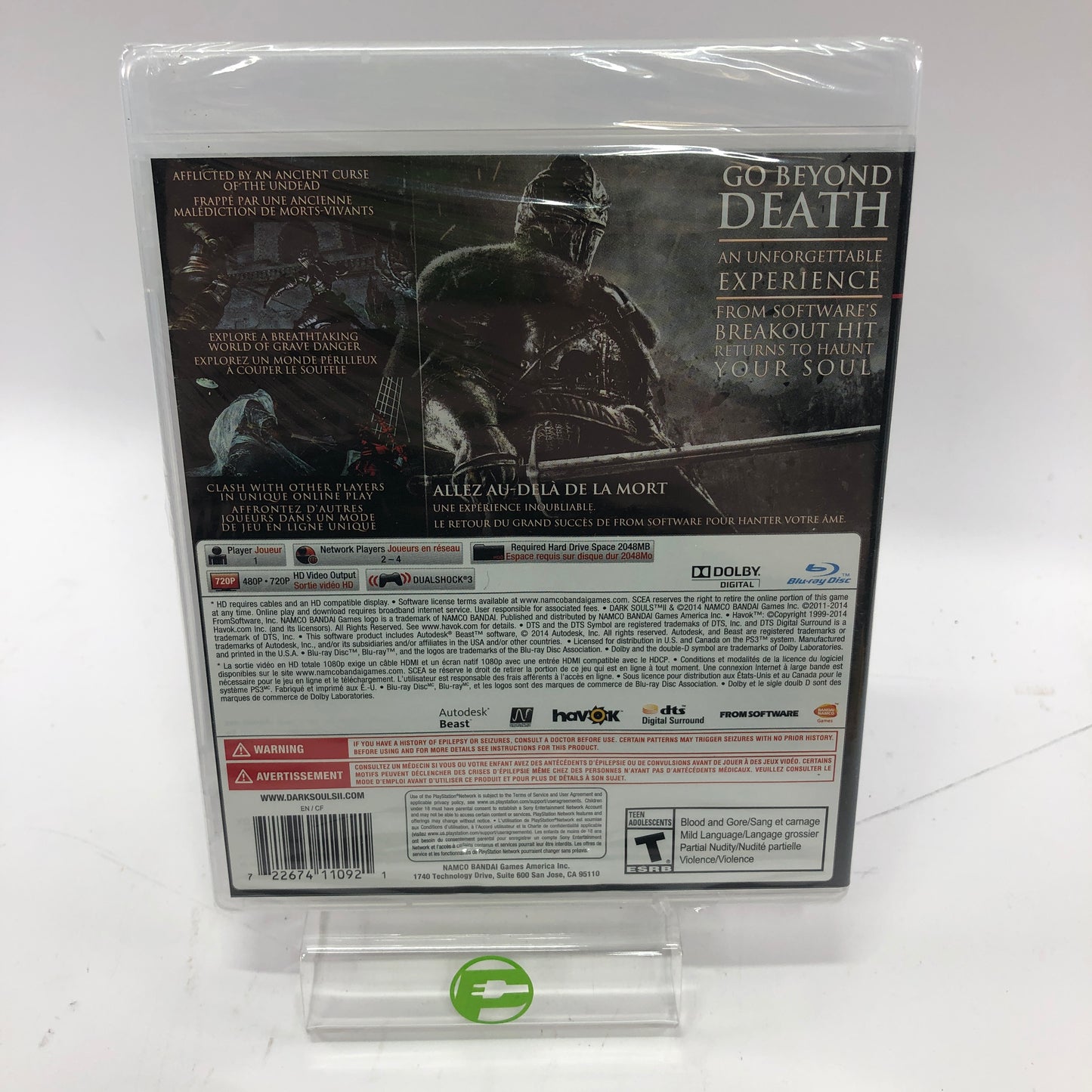 New Dark Souls II (Sony PlayStation 3 PS3, 2014) Factory Sealed