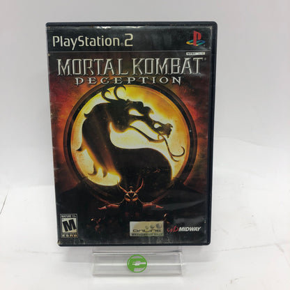 Mortal Kombat Deception [Premium Pack] (Sony PlayStation 2 PS2, 2004)