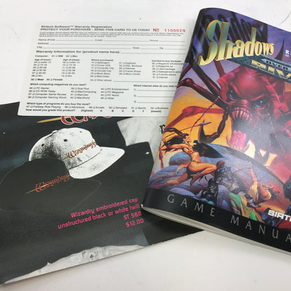 Realms of Arkania III: Shadows over Riva (PC, 1997) in Original Big Box w Manual