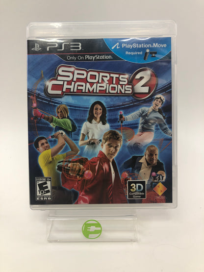 Lot of 2 PS2 Games - Sports Champions, Sports Champions2 (Games Only with casLot of 2 PS3 es), PlayStation 3