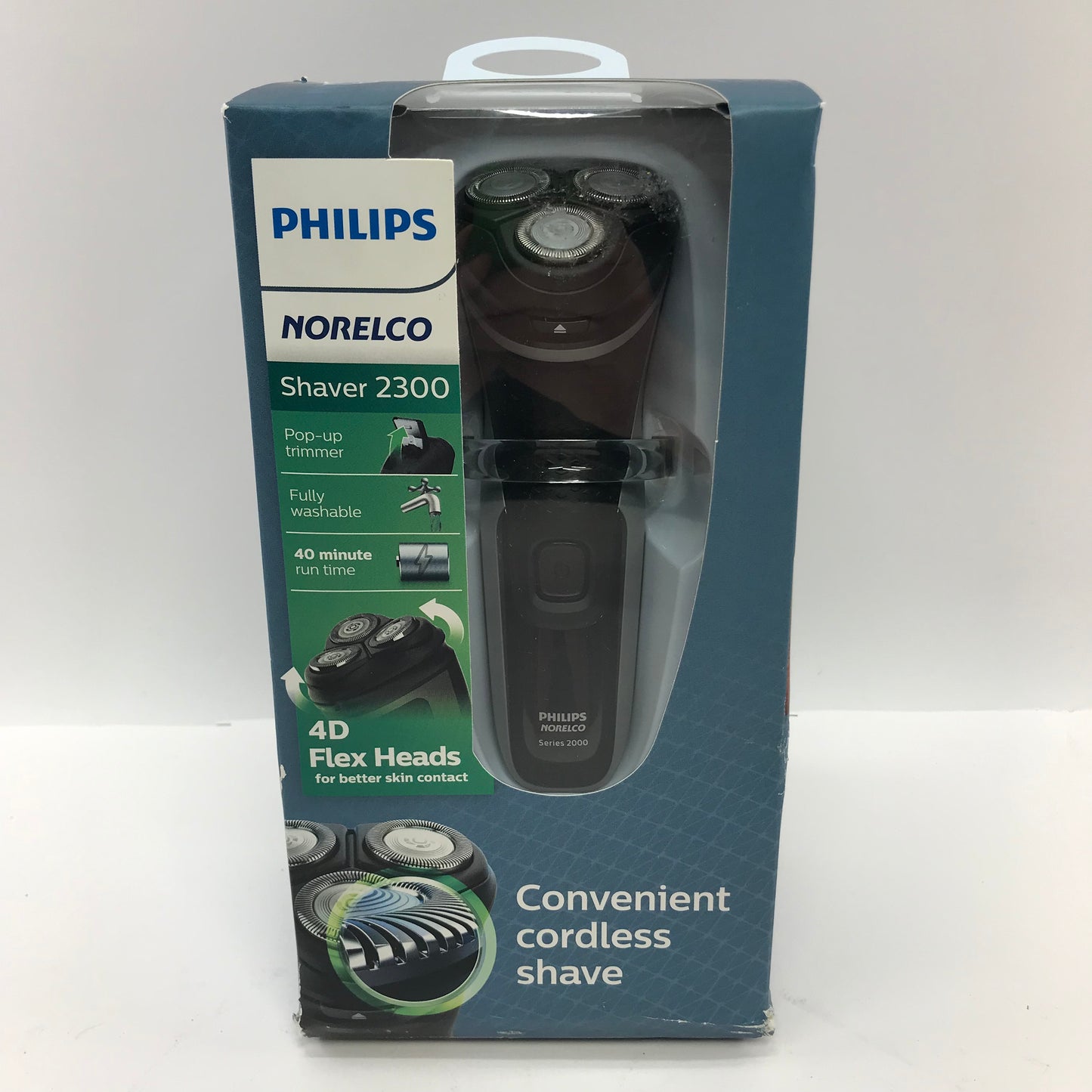 New Philips Norelco Shaver 2300 Dry Electric Shaver S1211/81 - Sealed