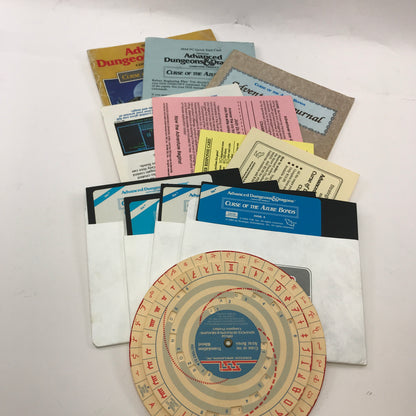 Advanced Dungeons & Dragons Curse of the Azure Bonds (PC, 1989) in Original Box