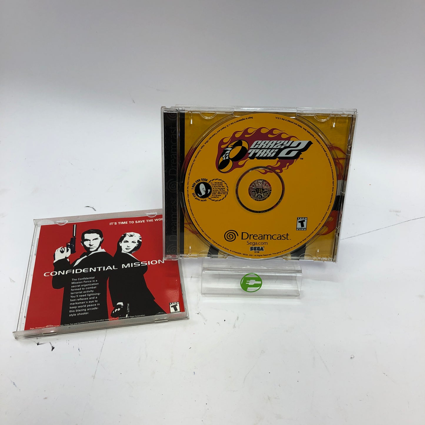 Crazy Taxi 2 (Sega Dreamcast, 2001) Complete in Original Box w Manual, CIB