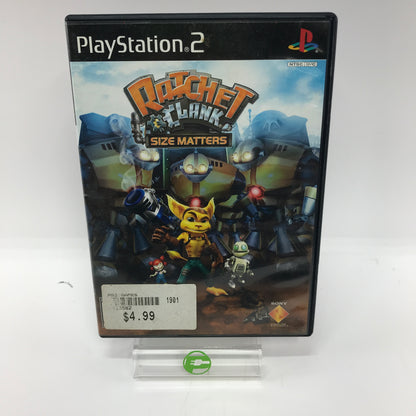 Rachet and Clank Going Command, Size Matters Sony PlayStation 2 PS2 Games