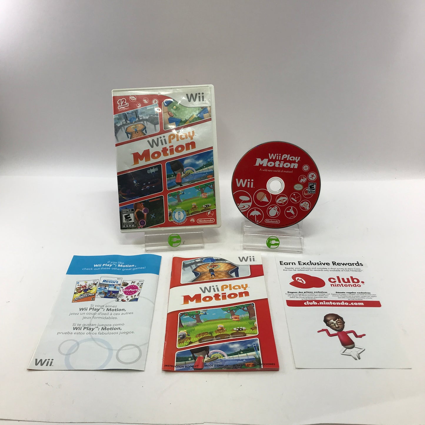 Wii Play Motion (Nintendo Wii, 2011) Tested Works