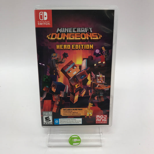 Minecraft Dungeons [Hero Edition] (Nintendo Switch, 2020) in Original Box