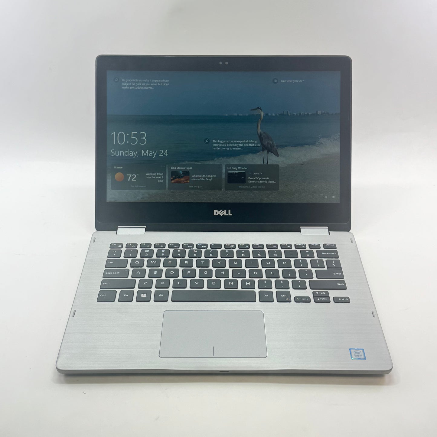 Dell Inspiron P69G001 13.3" i5-7200U 2.5GHz 8GB RAM 256GB SSD with charger READ