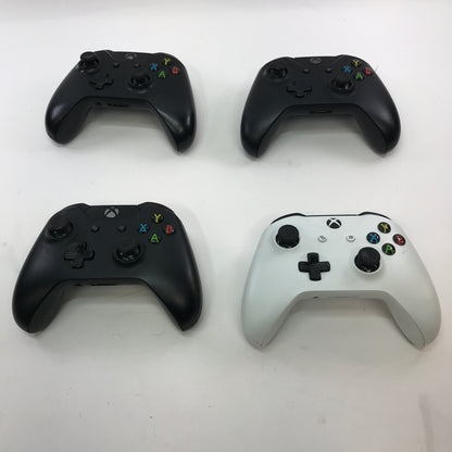 Used Lot of 4 Tested and Working Microsoft Xbox One Wireless Controllers