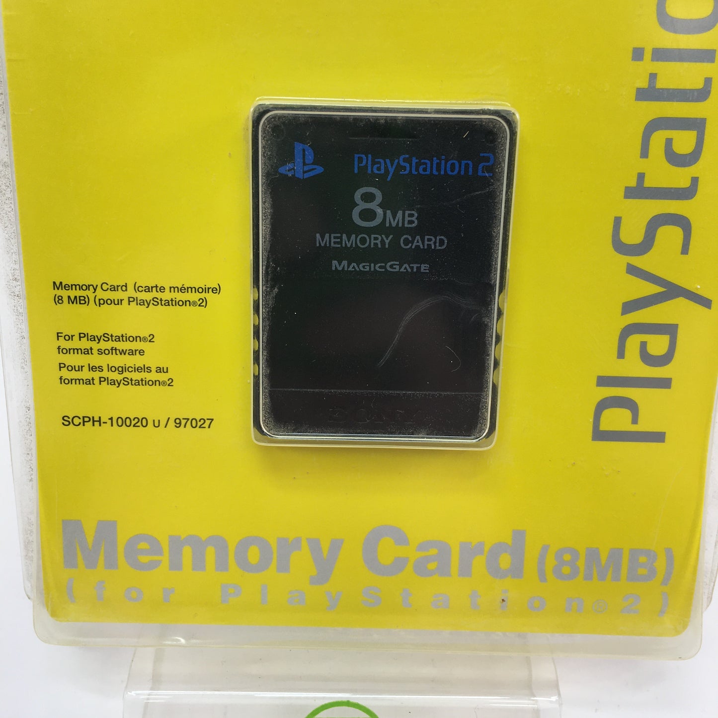 New Sony Playstation 2 PS2 Memory Card Black SCPH-10020 Factory Sealed