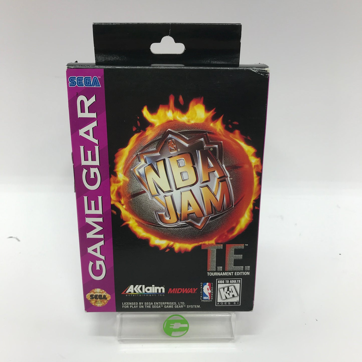NBA Jam Tournament Edition (Sega Game Gear, 1995) Complete in Box CIB