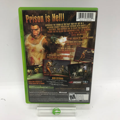 The Suffering (Microsoft Xbox, 2004) CIB w Registration Card