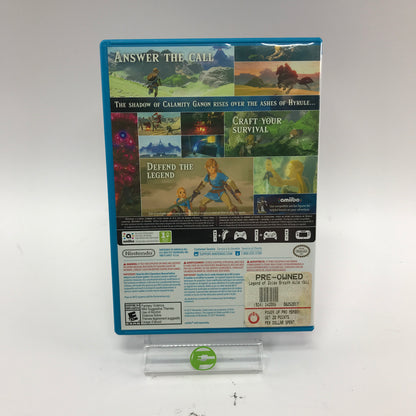 Zelda Breath of the Wild (Nintendo Wii U, 2017) Complete in Original Box, CIB