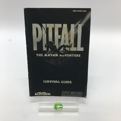 Pitfall The Mayan Adventure (Super Nintendo SNES, 1994) Tested Works