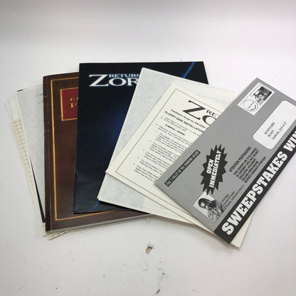 Return to Zork (PC) Complete in Original Box w/ All Inserts, CIB