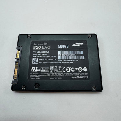 Samsung 2.5" 850 EVO 500GB eSATA III 6Gbps SSD MZ-75E500