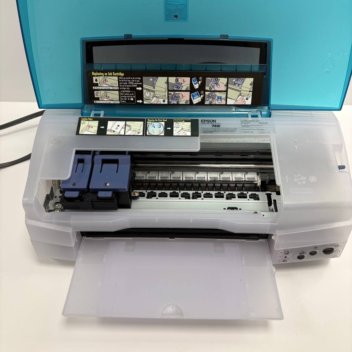 Epson Stylus Color 740i Printer P110A Crystal Blue 