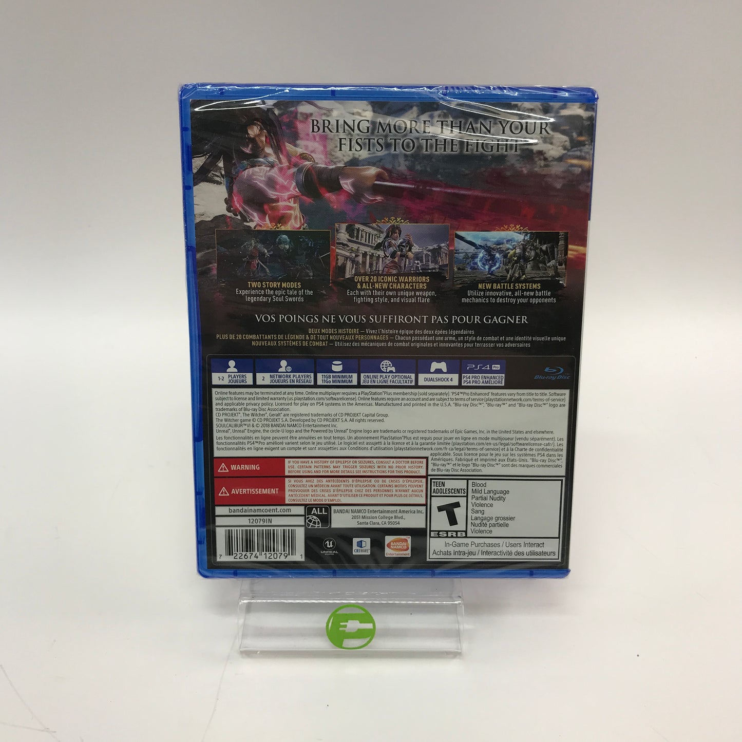 New Soul Calibur VI (Sony PlayStation 4 PS4, 2018) Factory Sealed
