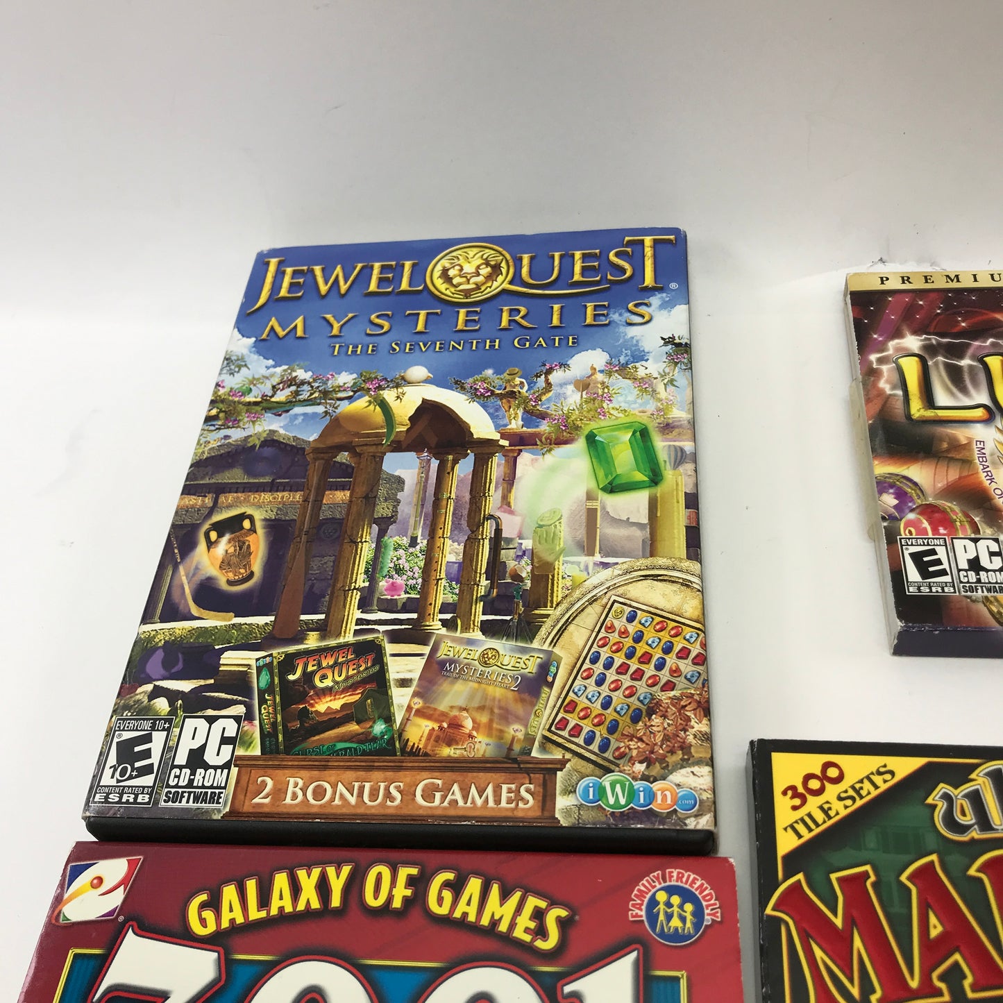 Lot of 9 Find-It, Multi-Game Packs for PC [Luxor, Mahjongg, Atari2600 and More]