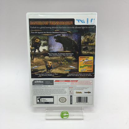 Cabela's Shotgun Controller for Wii Systems w 2 CIB Games