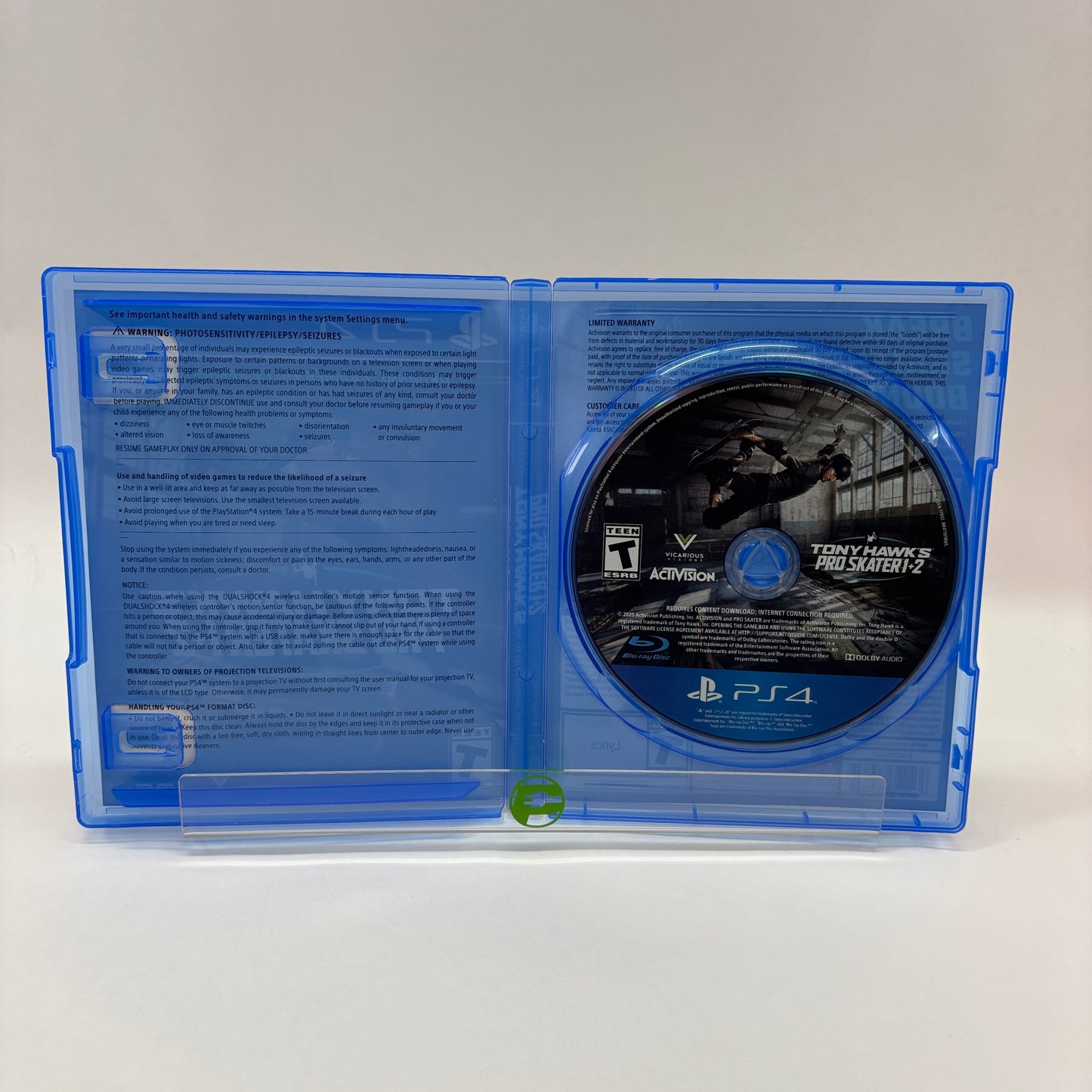 Tony Hawk's Pro Skater 1 and 2 (Sony PlayStation 4 PS4, 2020)