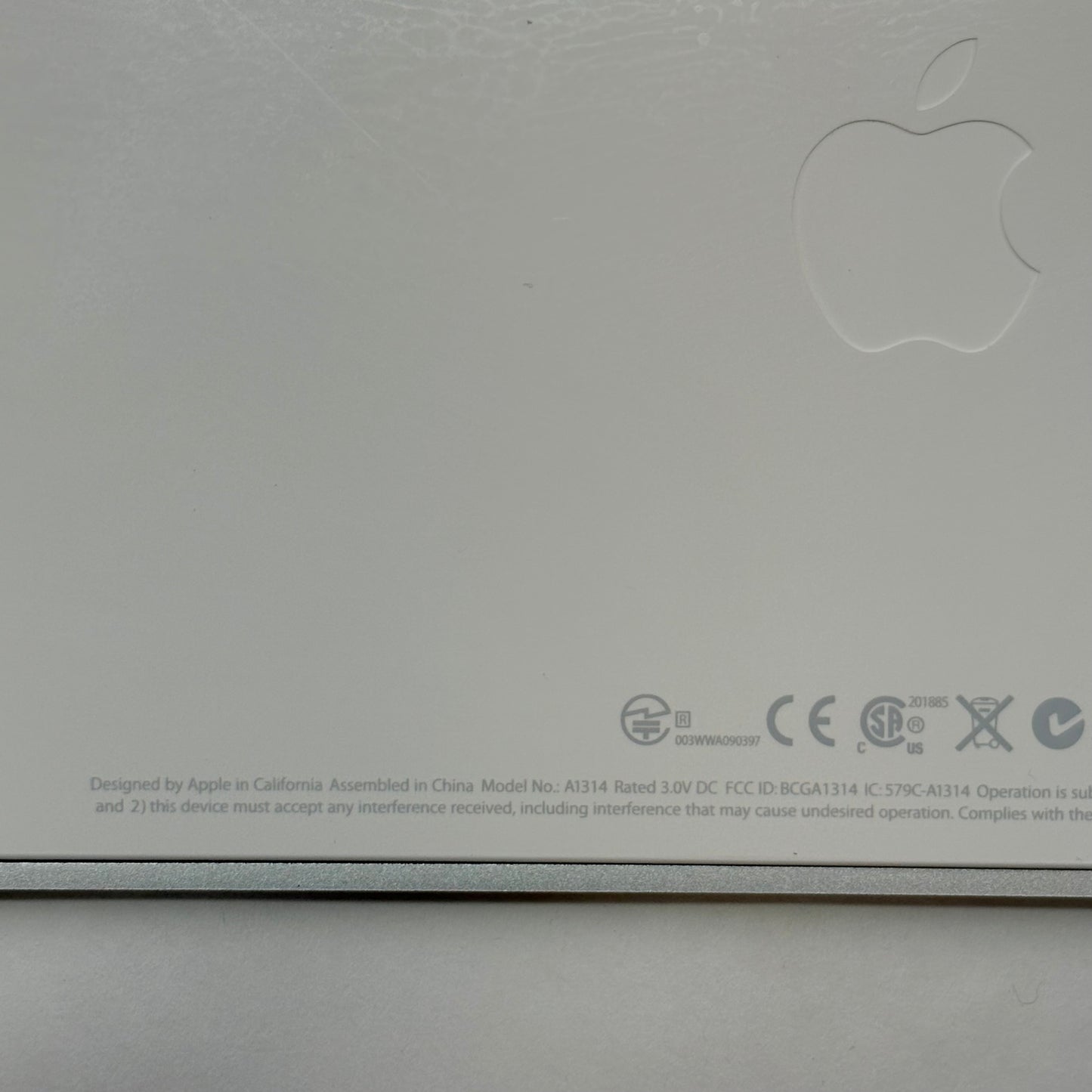 Apple Wireless Keyboard A1314 Silver