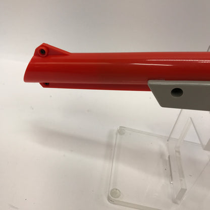 Nintendo NES Zapper Controller NES-005 Fire Orange Working w Duck Hunt