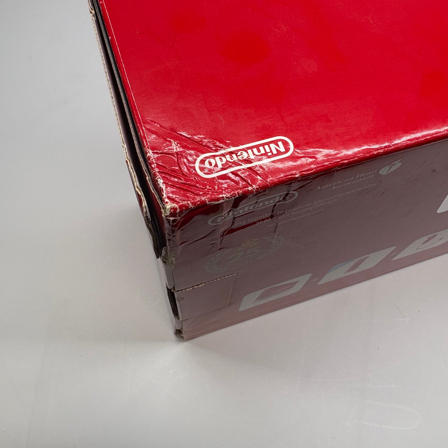 Nintendo Wii Console Gaming System RVL-001 Mario Red Edition