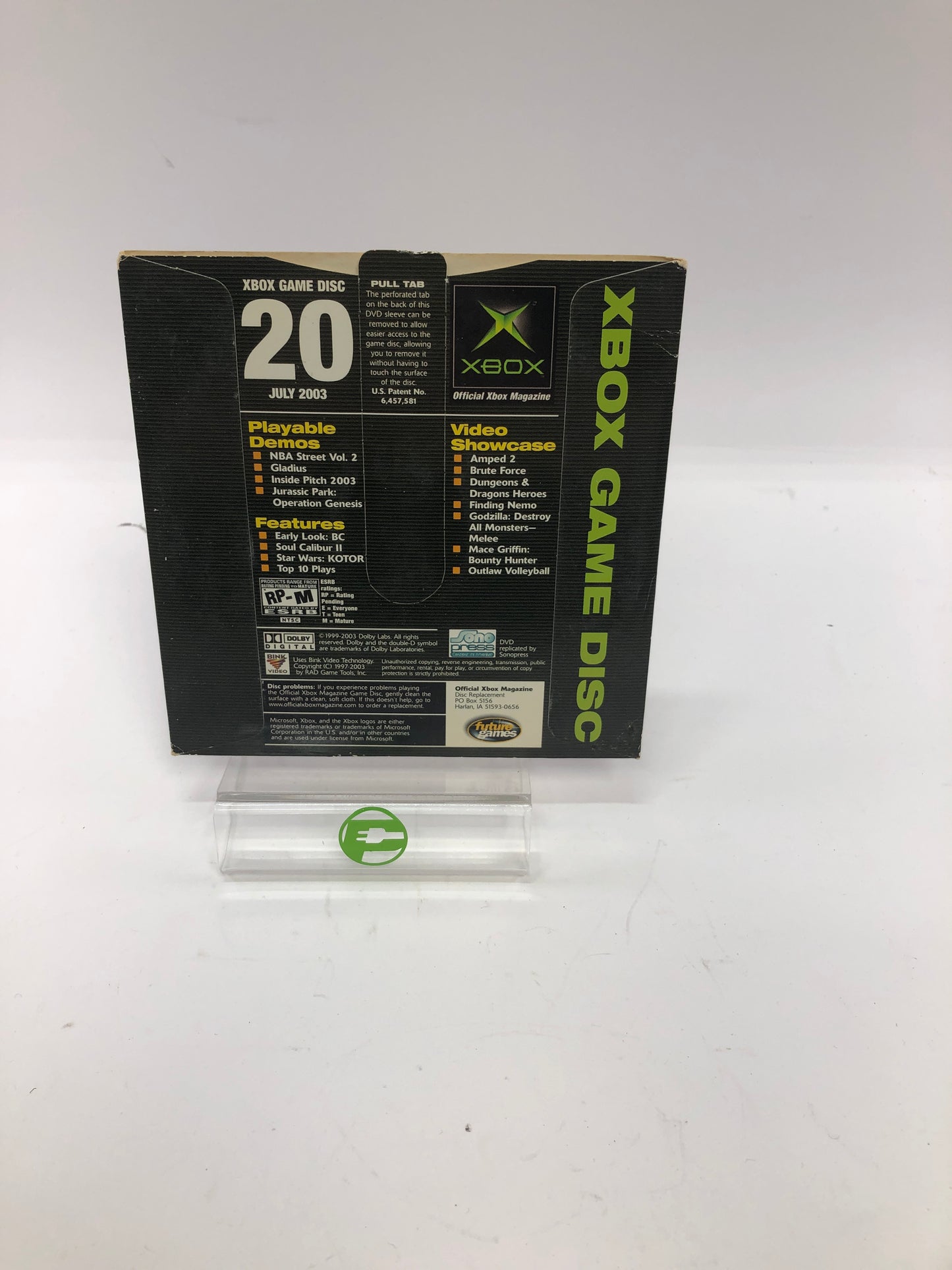 Xbox Game Disc, 26 Game Demo Discs, Microsoft Original Xbox Games