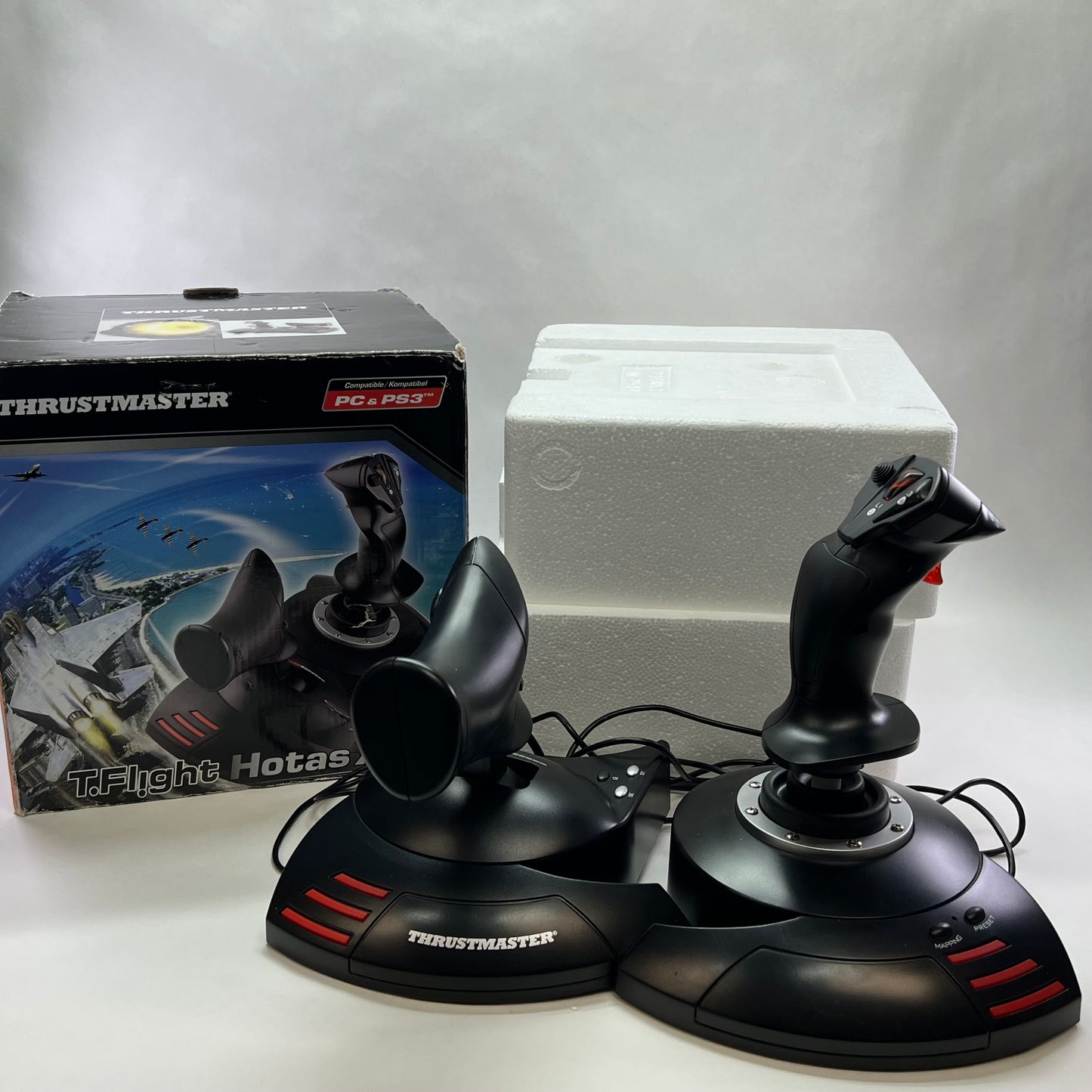 Thrustmaster T-Flight Hotas X Airplane Jet Stick and Throttle Joystick PC & PS3